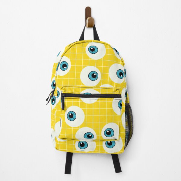 Item preview, Cute Blue Eyes on Yellow Background designed and sold by kapotka.