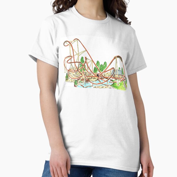 Item preview, RailBlazer California's Great America designed and sold by ThemeParksVisionArt ..