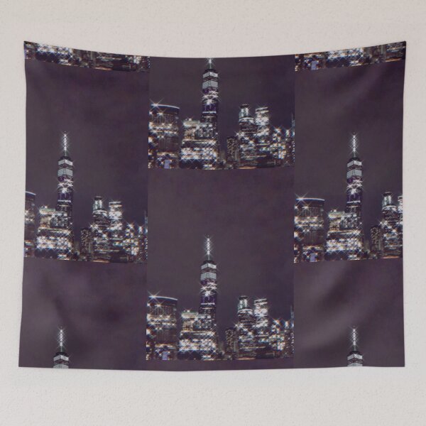 Item preview, New York City Sparkling Scape designed and sold by VLASHOP.