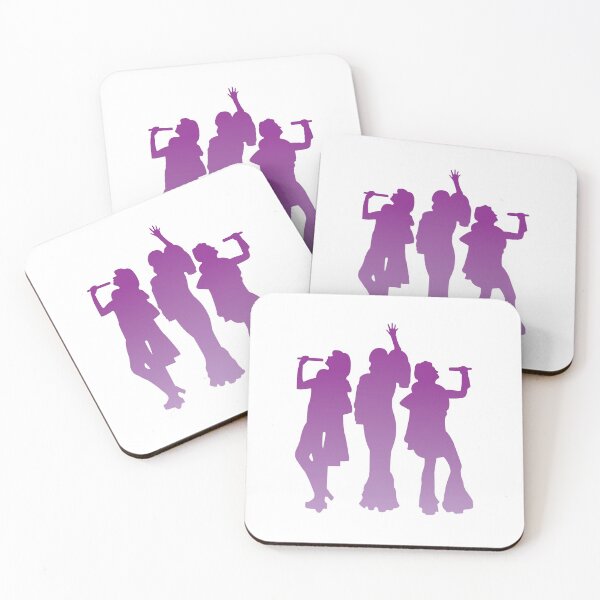 Item preview, Donna and the Dynamos Purple designed and sold by Moira Gervay.