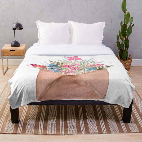 Artikelvorschau, Aquarell Umschlag mit Blumen entworfen und verkauft von Harpley Design Studio.