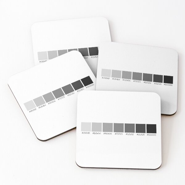 Item preview, Paint Swatches - Grey Gradient designed and sold by neurosci.