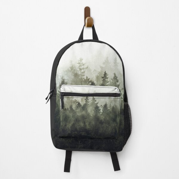 Item preview, The Heart Of My Heart // Green Mountain Romantasy Moody Wilderness Dream Forest With Cascadia Trees Covered In Magic Fog  designed and sold by Tordis Kayma.