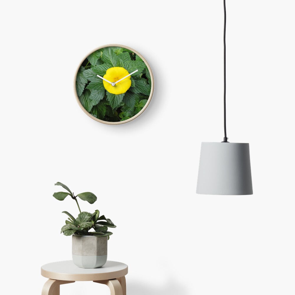Yellow Clock