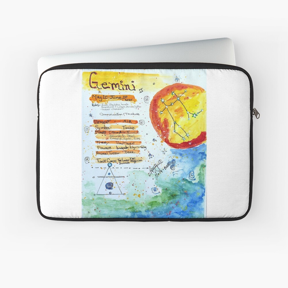 Sun in Gemini- The Twins iPhone Case