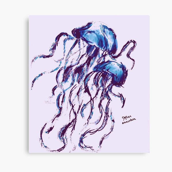 Aged 4 years Watercolor Jellyfish by Svetlyo Owner of Dream Masters  Custom Tattoos in San Francisco CA  rtattoos