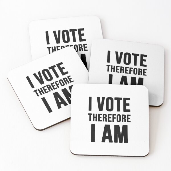 Item preview, I Vote | Typography designed and sold by rsty11.
