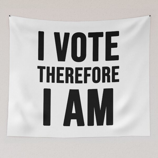Item preview, I Vote | Typography designed and sold by rsty11.
