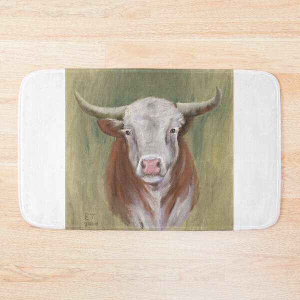 Item preview, Hereford Bull designed and sold by EllieTaylorArt.