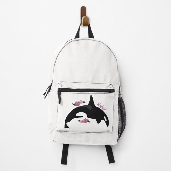 Item preview, Nakai the killer whale flower art designed and sold by Animaldesigns24.