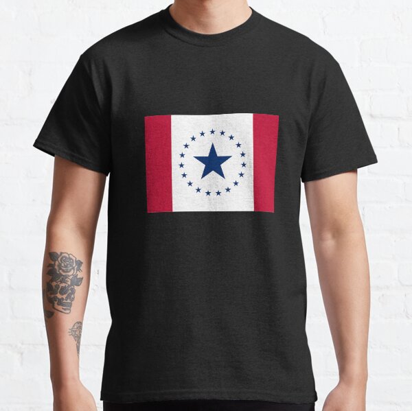 Faded Flag of Mississippi T-Shirt Mississippi State Flag