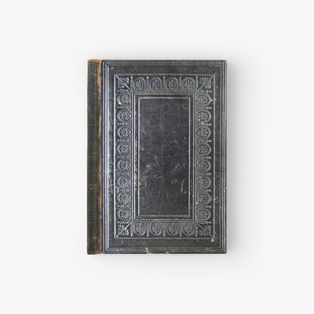 Black Antique Book Hardcover Journal