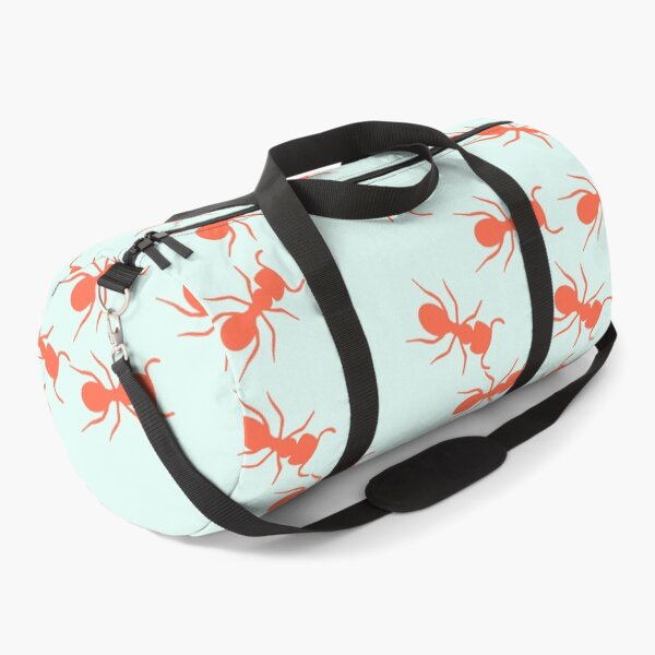 Item preview, Cute Ants Pattern in blue and red designed and sold by kapotka.