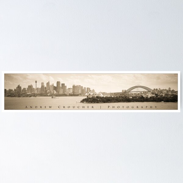 Sydney Panoramic Poster