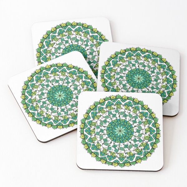 Item preview, ketupat idul fitri mandala ornament designed and sold by chris299.