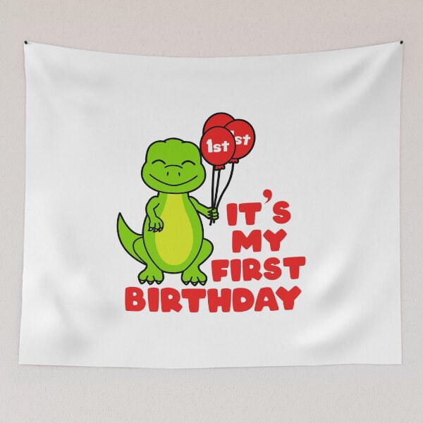 Item preview, It's my first birthday T-tex designed and sold by nmdesigns1.