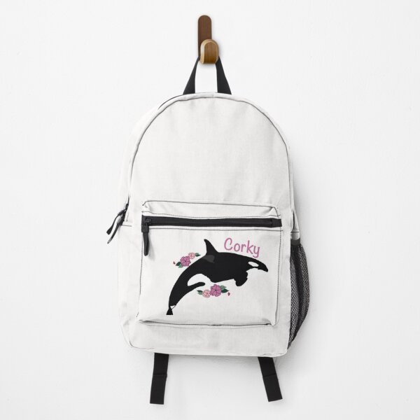 Item preview, Corky the killer whale flower art designed and sold by Animaldesigns24.