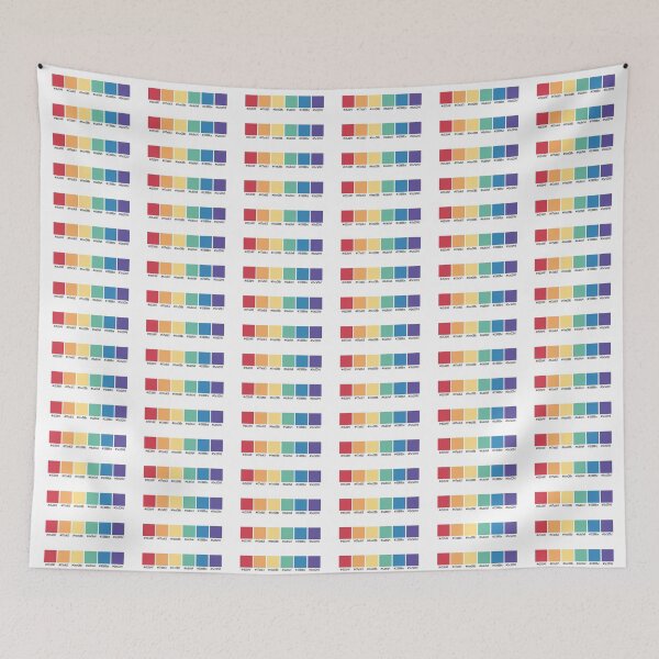 Item preview, Paint Swatches - Rainbow Gradient designed and sold by neurosci.