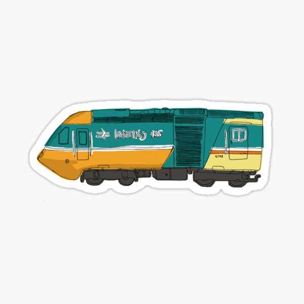 Inter City 125 Sticker