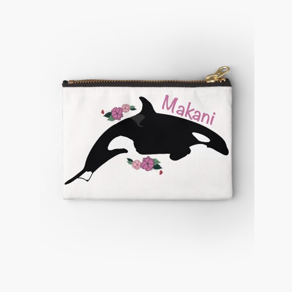 Item preview, Makani the killer whale flower art designed and sold by Animaldesigns24.