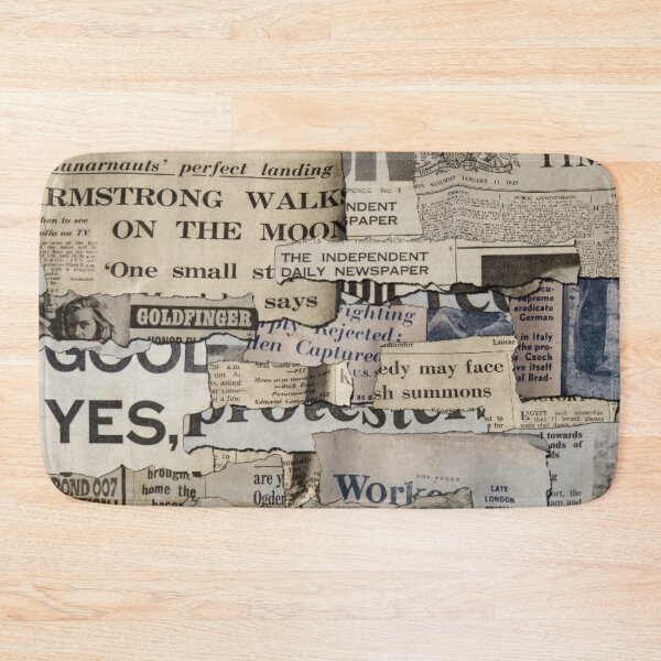 Item preview, Bits and Pieces newspaper Cool Art designed and sold by Urbo Panda.