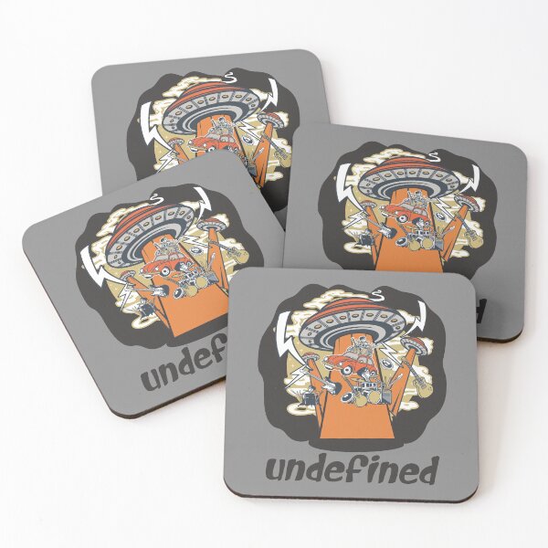 Ufo Undefined Attack Coasters (Set of 4)