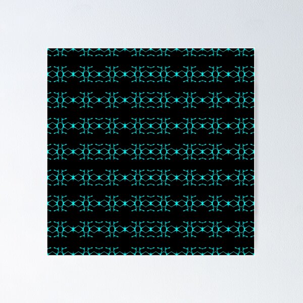 Item preview, Neon Stripes Ethnic Geometric Pattern designed and sold by DFLC Prints.