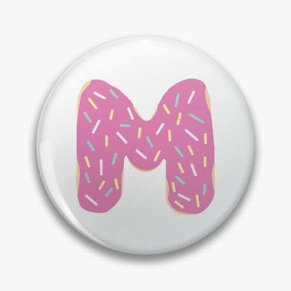 Artikelvorschau, Pink M Donut entworfen und verkauft von callyree.