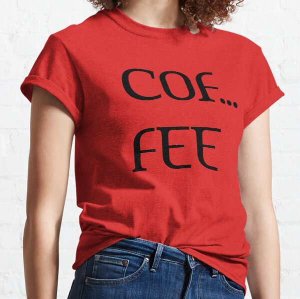 Cof T Shirts Redbubble - aba red shirt roblox