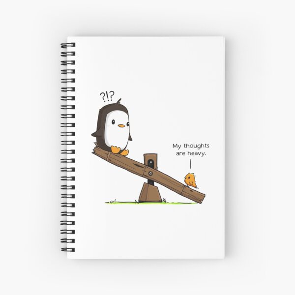 Heavy Thoughts Spiral Notebook