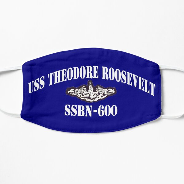 USS THEODORE ROOSEVELT (SSBN-600) SHIP'S STORE Flat Mask