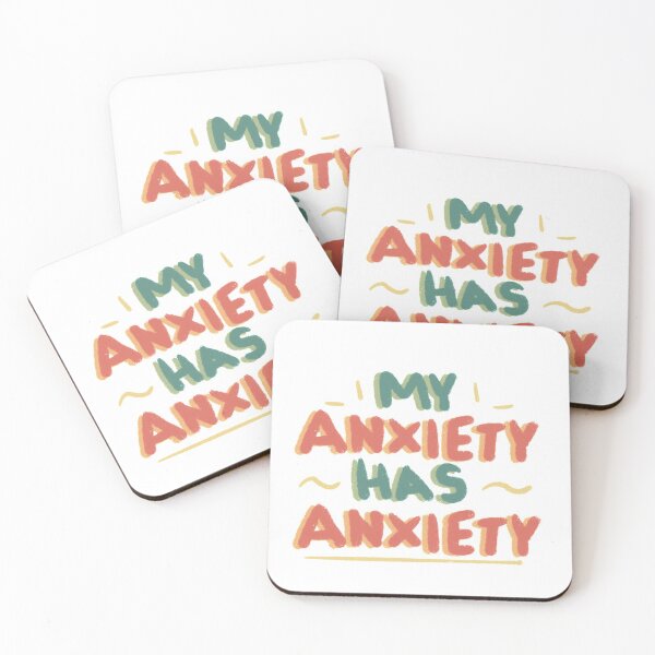 Item preview, my anxiety has anxiety ||| whatthemichelle  designed and sold by whatthemichelle.