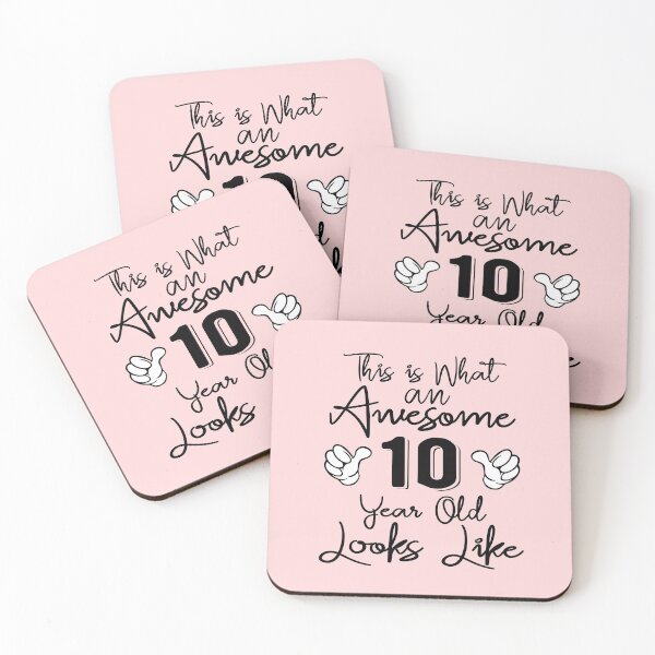 Item preview, This is What an Awesome 10 Year Old Looks Like - 10th Birthday Gift  designed and sold by meedTee.
