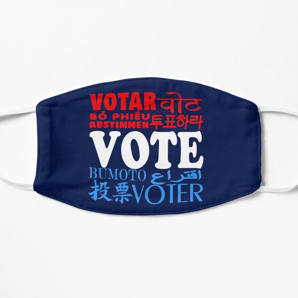 The All American Voter - Red White and Blue Mask