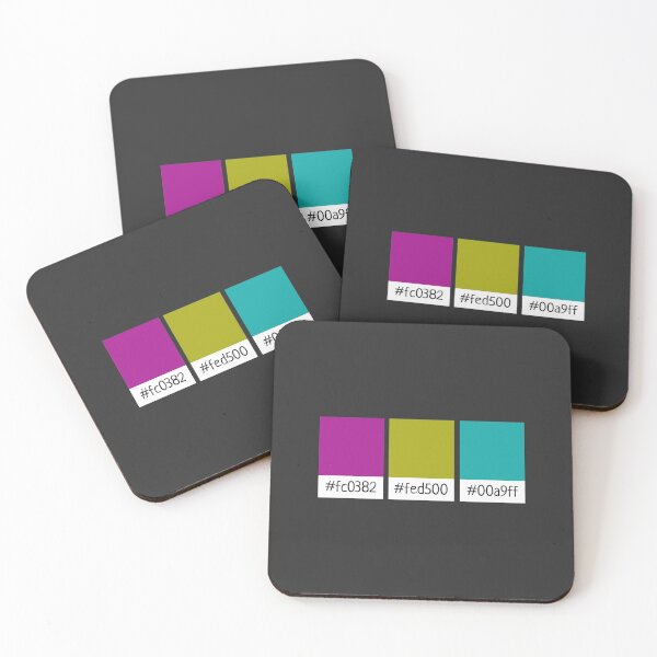 Item preview, Paint Swatches - Pansexual Colours designed and sold by neurosci.