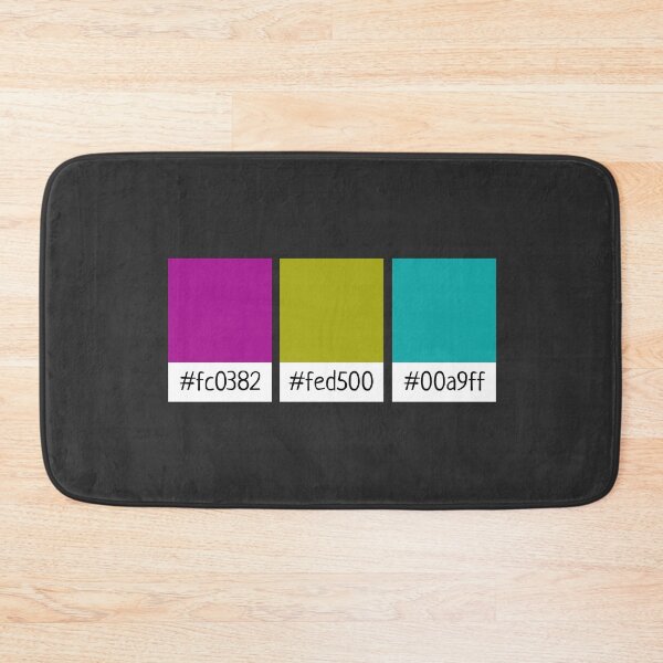 Item preview, Paint Swatches - Pansexual Colours designed and sold by neurosci.