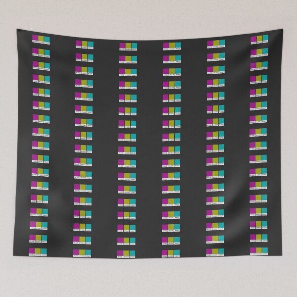 Item preview, Paint Swatches - Pansexual Colours designed and sold by neurosci.