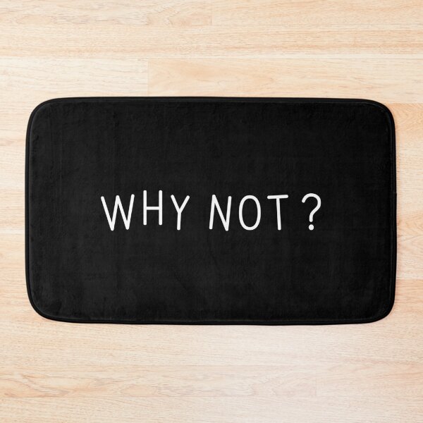 Item preview, Why not? Bring positivity in your life designed and sold by DesignTribe.
