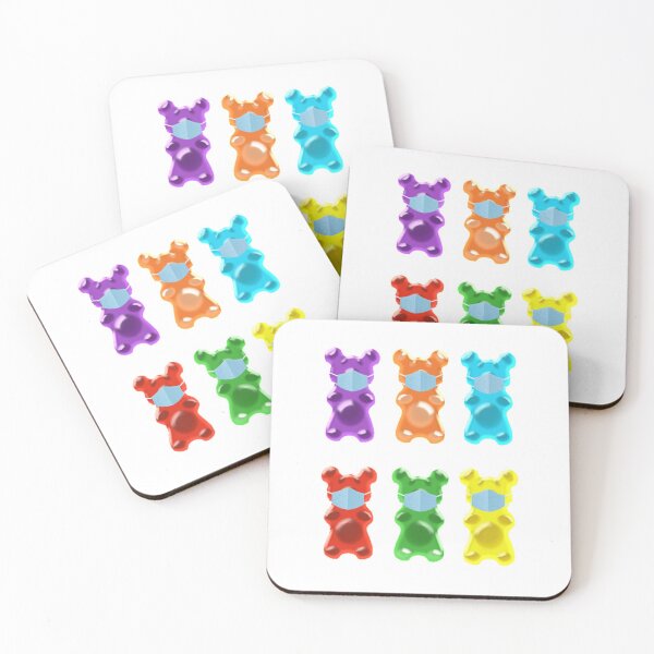 Item preview, Gummy Bears with Masks designed and sold by Aaronsb.