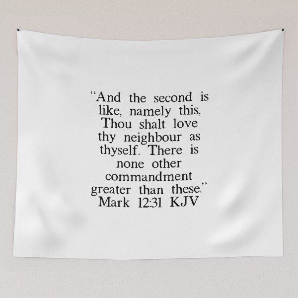 Item preview, Mark 12:31 KJV designed and sold by IBMClothing.