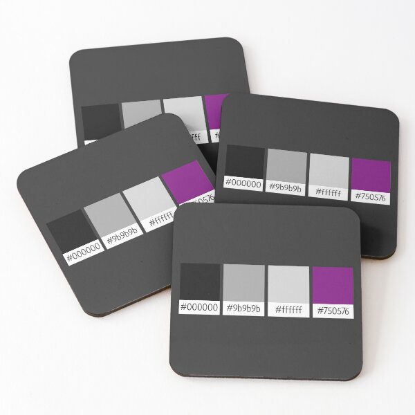 Item preview, Paint Swatches - Asexual Colours designed and sold by neurosci.