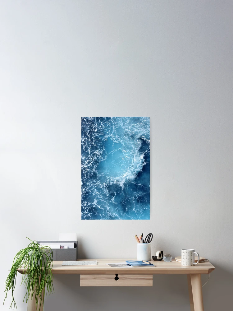 Thumbnail 2 of 3, Poster, Calm Waves designed and sold by Basic310.