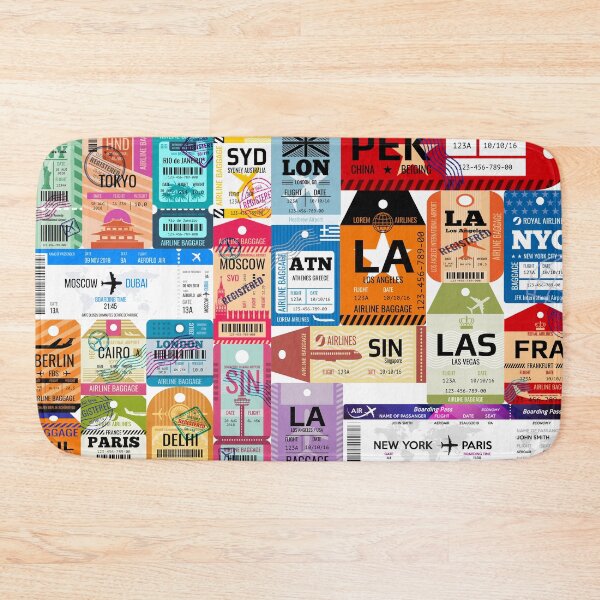 Item preview, Aviation LifeStyle - Boarding Pass and Tags designed and sold by anass002.