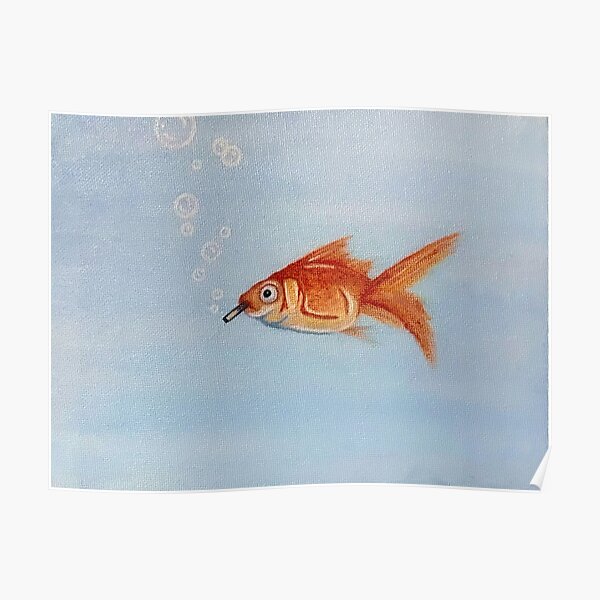 Bad Habit Fish Poster