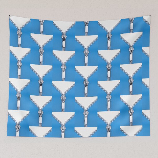 Item preview, blue zip designed and sold by Singerevita.