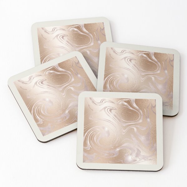 Item preview, Blush Pink Textured Design with Random Swirls designed and sold by simplydesignart.