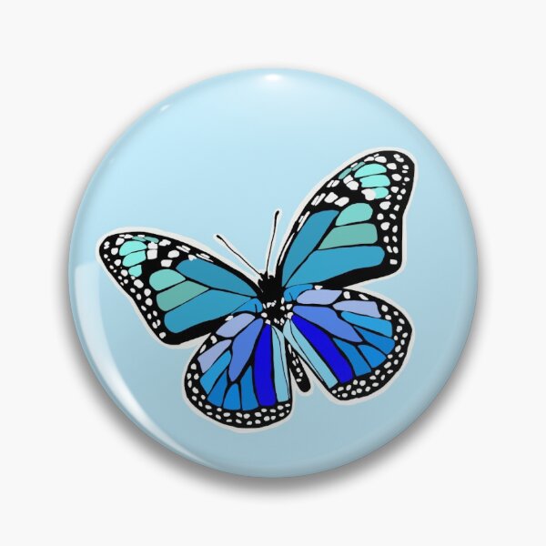 Item preview, Bright blue butterfly designed and sold by HollieH18.