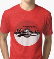 Pokemart retro logo Tri-blend T-Shirt