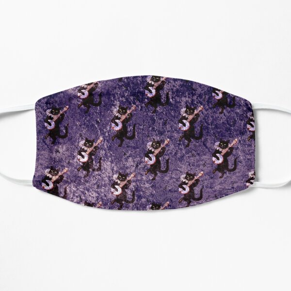 Musical Cat Flat Mask