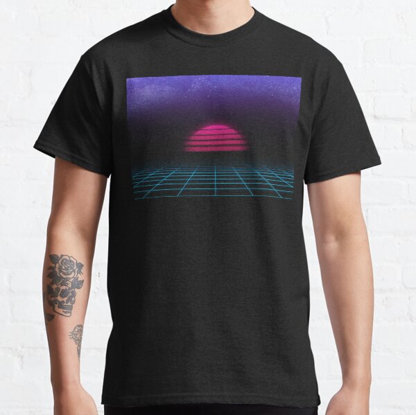 Vector Skies Background Classic T-Shirt